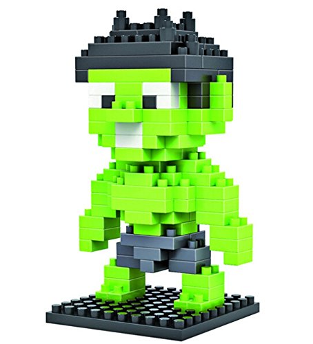 The Backyard Tree® Gift Series Diamond Buiding Blocks Super Heroes the Avengers the Hulk Assemble Block Figure Toys