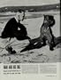MAN AND HIS DOG: General Stilwell, who says his household rank is "just after the dog," passes a few minutes with his Giant Schnauser, Gary, on the beach near his home. ..... 1944 LIFE Magazine Picture, A3049A