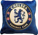 Zap Chelsea Blue Crest Plush Cushion