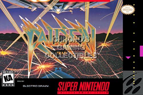 CGC Huge Poster - Raiden Trad BOX ART Nintendo Super NES SNES - SNE96 (16" X 24")