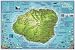 Franko's Dive Map of Kauai, the Garden Isle by Frank Nielsen