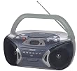 RCA RCD152 Portable CD Boombox with AM/FM Tuner and Cassette Deck