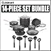 Cuisinart 66-14 Chefs Classic Nonstick Hard-Anodized 14-pc Cookware Set With Accessory Outfit