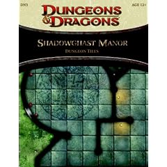 Shadowghast Manor - Dungeon Tiles: A 4th Edition Dungeons & Dragons Accessory (4th Edition D&D)