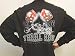 Thrill Ride Mens Long Sleeve Heavy Black Shirt, Skull Dice Taking Chances Shirt