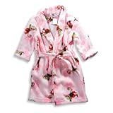 Gyrl Co - Toddler Girls Fleece Robe, Light Pink