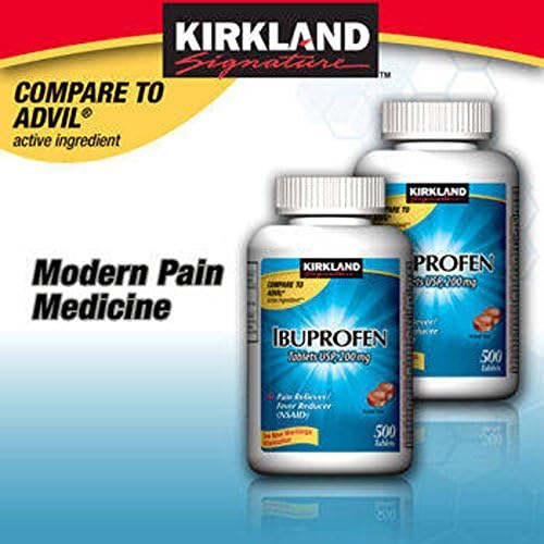 Kirkland SignatureTM Ibuprofen 200mg, 1000 Tablets - COS