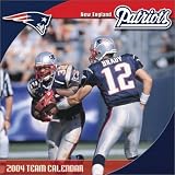 New England Patriots 2004 16-month wall calendar