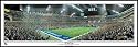 Dallas Cowboys Texas Stadium 20 Yard Line Stadium Panoramic Print (you choose frame and mat color)