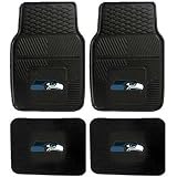 Front & Rear Car Truck SUV Vinyl Car Floor Mats - Seattle Seahawks