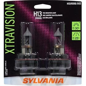 Sylvania H13XV BP TWIN 12 XtraVision Halogen Headlight Bulb - Pack of 2