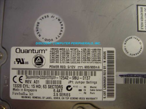 Quantum FB10A011 HDD 1080AT 03-G (176)