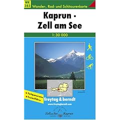 WK 383 Kaprun. Zell am See 1 : 30 000 (Wanderkarte)