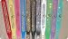 Fancy Rhinestone Dog Collar - Tahoe - Three Rows of Jewels - 12 Inch - PINK