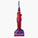 Kitchen & Housewares : Dyson 00002 DC07 Low Reach Vacuum Cleaner Red and Purple 46.1"H x 14.0"W x 13.4"D