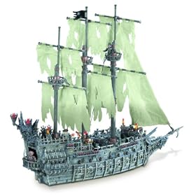 Mega Bloks Pirates of the Caribbean Flying Dutchman