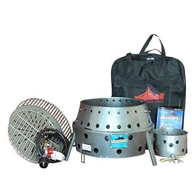 Volcano II Collapsible Stove with Propane Attachments