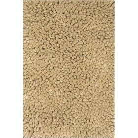 Anji Mountain Bamboo Rug Company 7-Feet by 10-Feet Wool Thick Tuft Area Rug, Mushroom by Anji Mountain Bamboo Rug Co.
