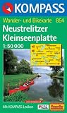  : Neustrelitzer Kleinseenplatte 1 : 50 000: Wander- und Bikekarte