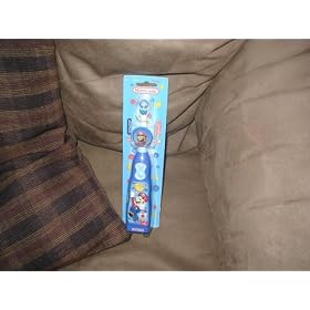 Nintendo Electric Toothbrush - Mario tooth brush with soft tip bristles