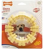 Nylabone Dura Chew Large Textured Ring Bone Dog Chew Toy