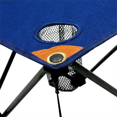 Camping Table With Drink Holders And Carry