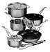 T Fal Jamie Oliver Stainless Steel Non-Stick 9 Piece Cookware Set