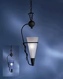 Kichler 2776BK Budapest Pendant Black Height: 19