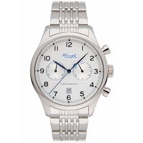 Kienzle stainless steel quartz chronograph, retro styling