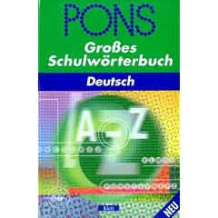 PONS Gro�es Schulw�rterbuch Deutsch