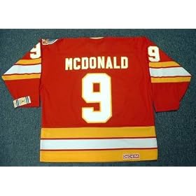 Buy LANNY MCDONALD Calgary Flames 1989 CCM Vintage Throwback Away Hockey Jersey