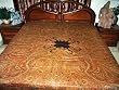 Pashmina Jamavar Indian Bedspread Bedding Couch Throw King/queen 108"