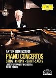 DVD : Grieg, Chopin & Saint Saens Piano Concertos / Previn, Rubinstein, London Symphony Orchestra