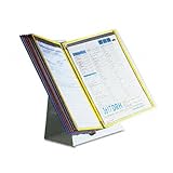 IMAGE OF Tarifold Desktop Reference Starter Set with Ten Display Pockets, 20 Sheet Capacity (D291)