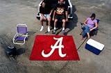 Alabama Crimson Tide Tailgate Area Rug 5' x 6'