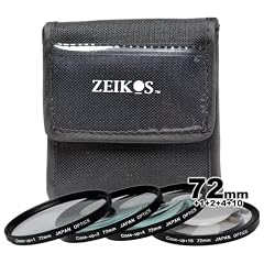 Zeikos ZE-CU472 Close-up Filter 3pk Set f�r 72mm Digital SLR Kamera Linse Macro Photography