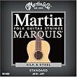 Martin Folk Marquis Acoustic Silk & Steel Guitar Strings