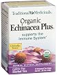 Traditional Medicinals Organic Echnicea Plus, 16-Count Wrapped Tea Bags (Pack of 6)