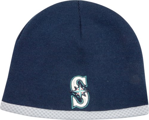 New Era Seattle Mariners AC Knit Cap (Navy)