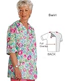 Open Back Adaptive Wheelchair Snap Blouse