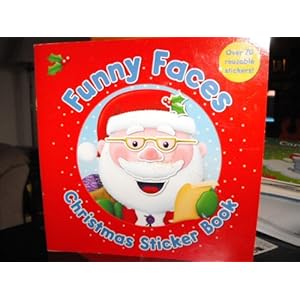 Funny Faces Sticker Book on Funny Faces Christmas Sticker Book  Paul Dronsfield  9781405477659