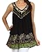 Sakkas Oasis Gauzy Crepe Sleeveless Blouse