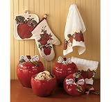 3-pc. Country Apple Canister Set