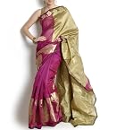 Sarees - Supernet Fancy Aanchal Border Saree