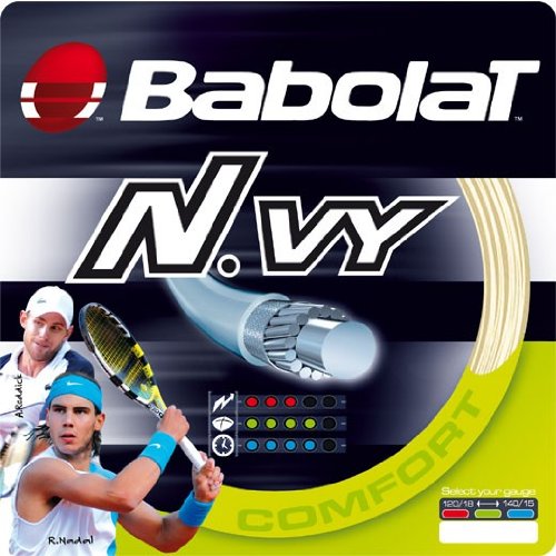 Babolat N.VY 17-Gauge Tennis String (Natural)