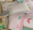Plaid Butterfly Garden Full Size Sheet Set
