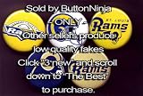 Set of 5 St. Louis Rams Pins 1.25" Buttons NFL Football