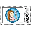 Daria: Quinn Mirror Postage