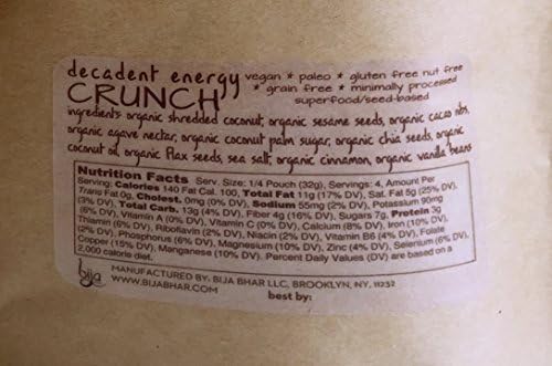 Decadent Energy Crunch (Cinnamon & Vanilla Bean)