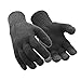 RefrigiWear Dual Layer Thermal Knit Touchscreen Gloves (Black, Large/X-Large)
